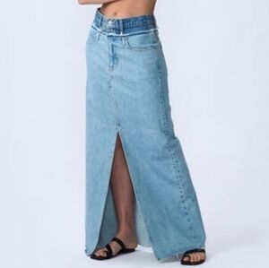 SLVRLAKE Re-work Dallas Double Waistband In Twin Valley 25